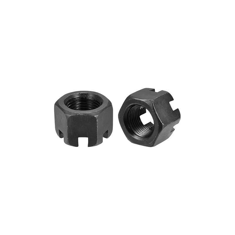 Sechskant-schlitzmutter M18x1,5 Mm, Schwarz