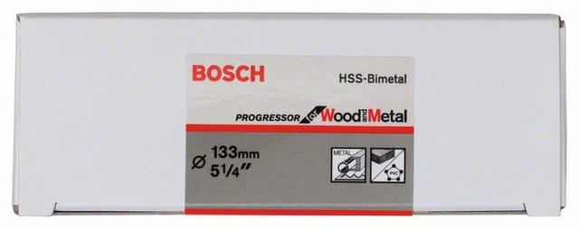 Lochsäge Hss-bimetall Für Standardadapter 133 Mm, 5 1/4' - Bosch
