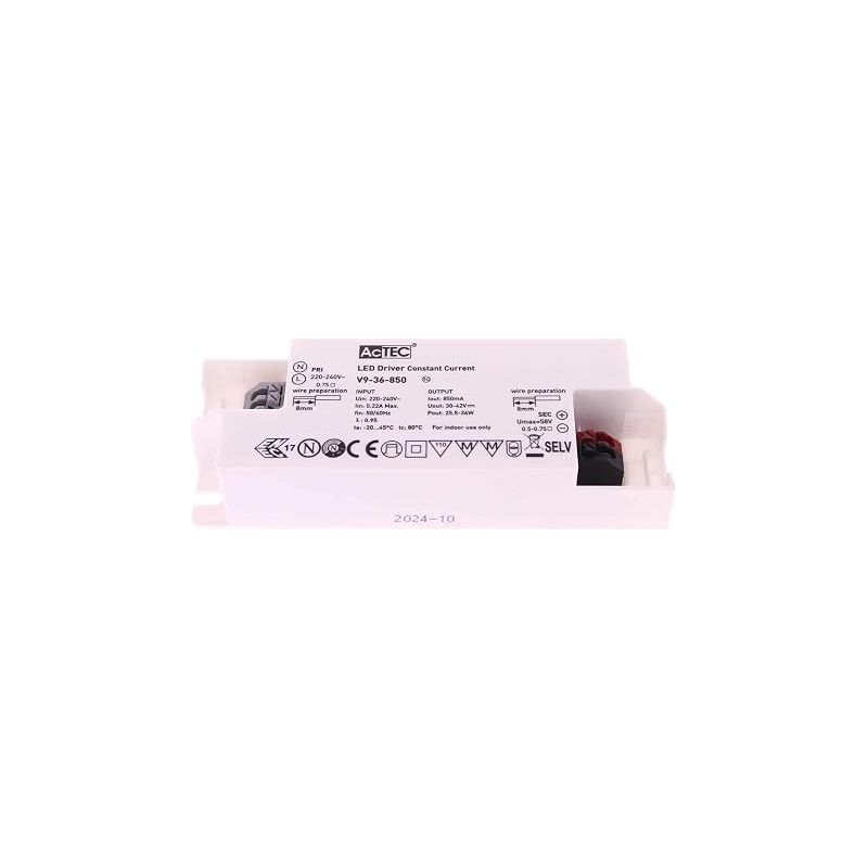 Dc-led-treiber, Konstantstrom 850 Ma, 30–42 V Dc, Für Led-netzteile, Max. 36 W