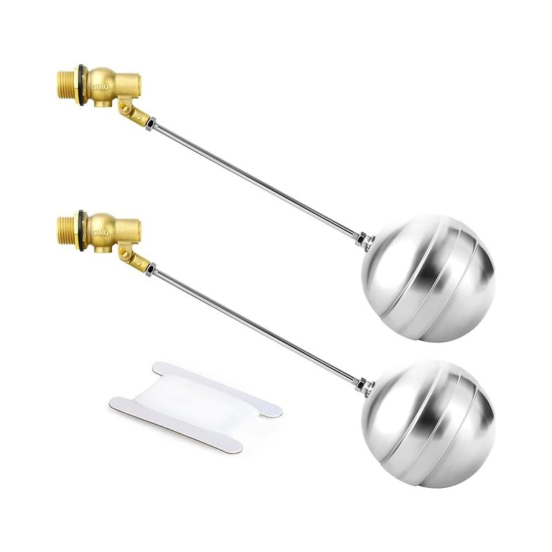 3/4" Bsp 304 Schwimmerkugelventil Aus Edelstahl, Dn15 Einstellbares Schwimmerkugelventil Für Wassertanks Und Wasserstandsregelung