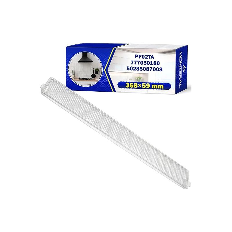 Cache Hotte Aspirante 368x59 Mm Mit Code Pf02ta Für 777050180 Für 50285087008 50281261003