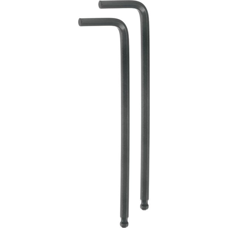3/16" L-förmiger Kugelkopf-innensechskantschlüssel, Schwarz