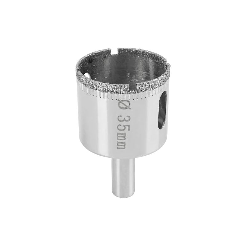 Diamant-lochsäge – Bohrer Für Fliesen, Granit, Marmor, Glas, Keramik – Inklusive Zentrierbohrer – Sauberer Schnitt