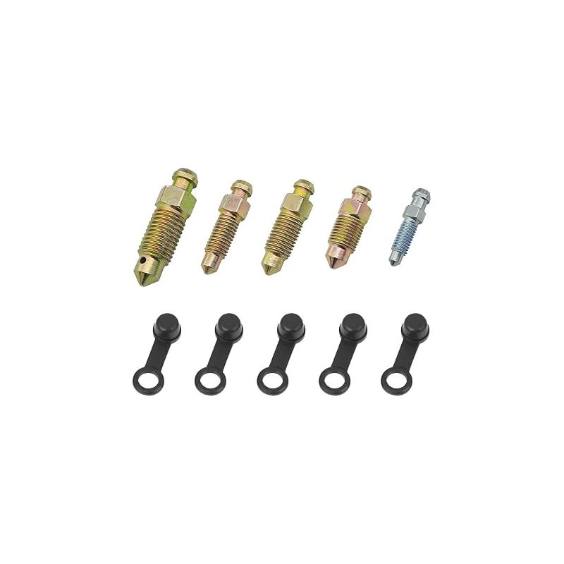 Entlüftungsschraube Für Bremssättel, Hohlschraube, Entlüftungsschraube Mit Kappe, M6x1, M7x1, M8x1,25, M10x1, M10x1,25, Entlüftungsschraube Für Motorräder