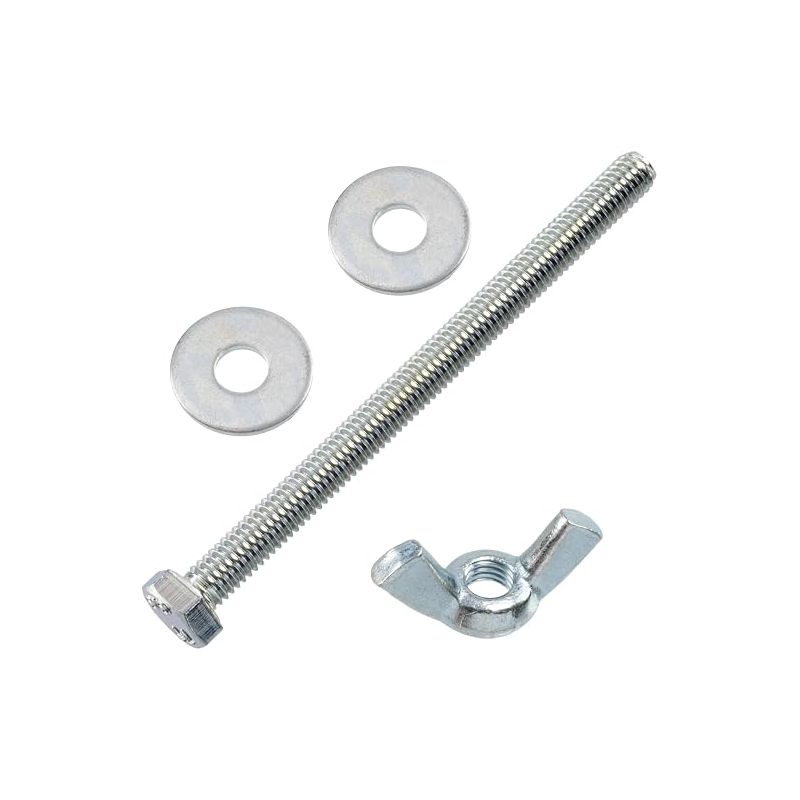Flügelmuttern M5, Breite Unterlegscheiben Für M5-schrauben, M5 X 50 Mm Sechskantschrauben Aus Stahl