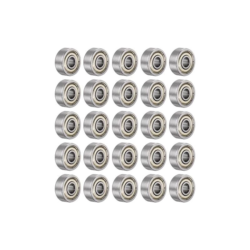 624zz Rillenkugellager, 4 Mm Bohrung, 13 Mm Außendurchmesser, 5 Mm Dicke, Kohlenstoffstahl, Doppelt Abgedichtet, Abec3 Z1 Lager Für Motoren