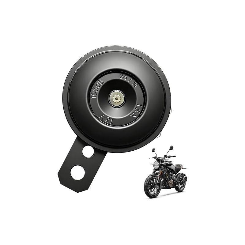 Universelle 12-v-motorradhupe, Kompatibel Mit Motorrad, Roller, Auto Und Lkw, Wasserdicht