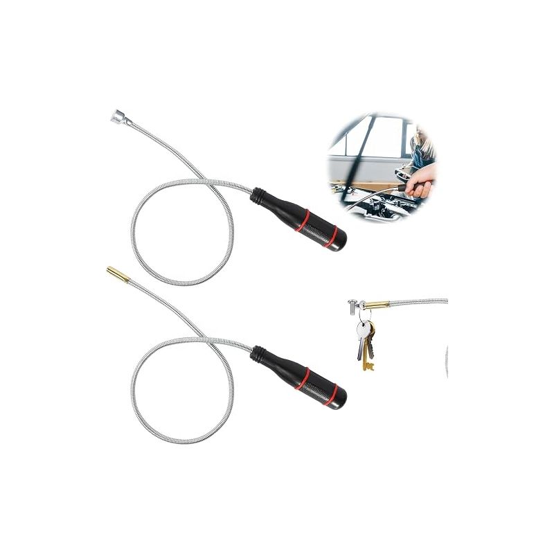 Flexibler Magnetischer Greifer, Tragbar, Faltbar, Starker, Flexibler Magnetstab Zum Greifen Von Kleinteilen Und Metallgegenständen