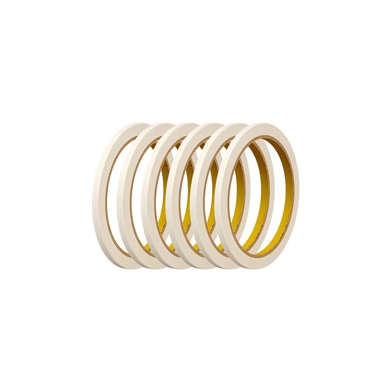 Abdeckband, 5 Mm X 20 M, Mit Mäßiger Haftung, Leicht Abreißbar Ohne Beschädigung Der Oberflächen