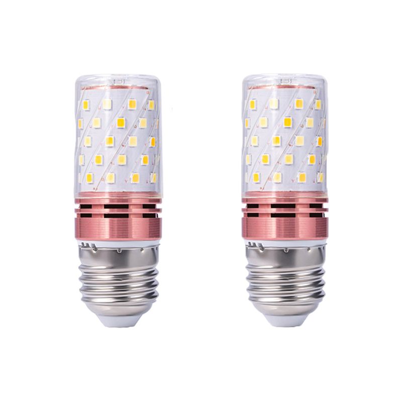 2er-pack E27 12w Led-lampen – 3000–6000k Einstellbares Dreifarbenlicht – 100 Lm/w – Für Tisch- Und Schreibtischlampen