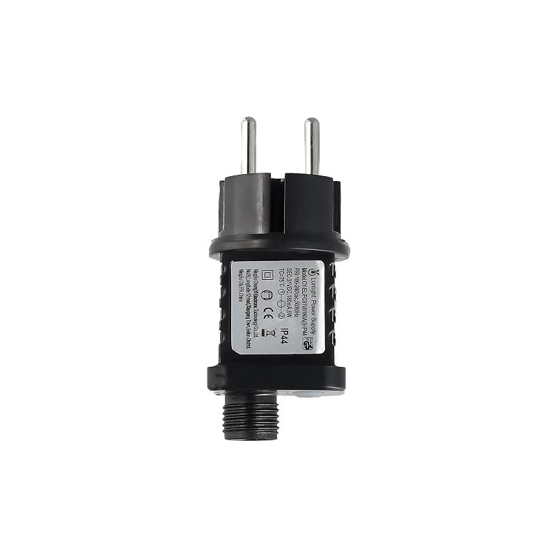 Led-blinklicht Mit Blinkstecker, 8 Betriebsmodi Und Timerfunktion, Led-transformator Für Gartenbeleuchtung Und Lichterketten