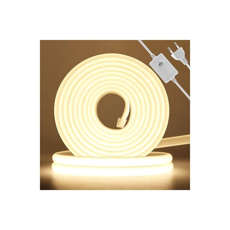 Bande Lumineuse Led Cob, Dimmbar 288 Leds/m Ruban Led 50 Cm Abnehmbarer, Flexibler Streifen Für Die Dekoration Von Räumen, Gärten Und Decken.