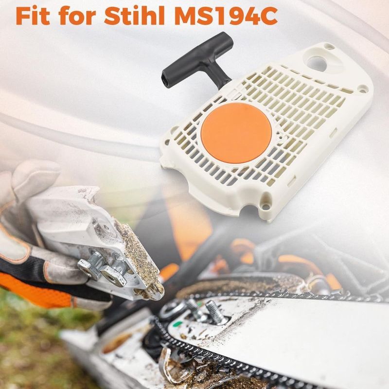 Für Die Stihl-modelle Ms194t Und Ms194c: Ersatz-seilzugstarter 1137-080-2115