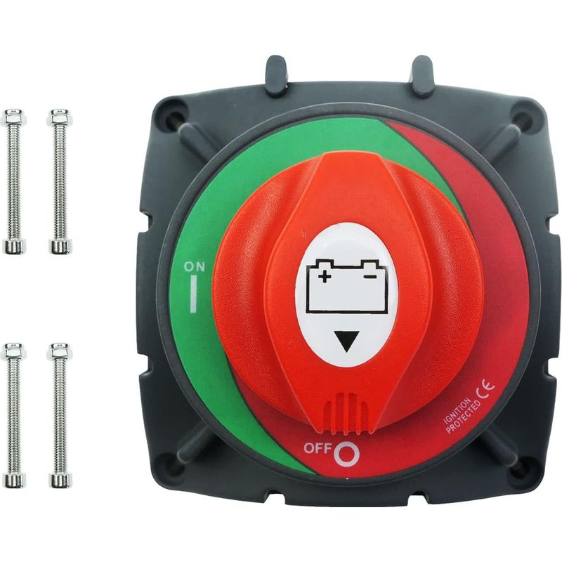 Hochleistungs-batterieschalter 600a 12-48v Für Lkw, Anhänger, Boot