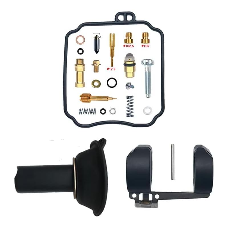 Vergaser-reparatursatz Für Intruder125 Vl125 (2000-2007) 125cc Motorrad (teile Für Membranschwimmer, Dichtung, Satz, Schwimmer).