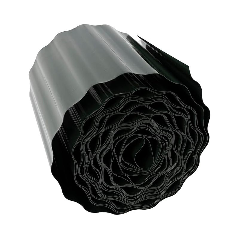 Aerzetix – Kunststoff-wurzel- Und Rhizomsperre – 20 Cm X 9 M – Rasenkantenschutz – Wurzelschutzbarriere – Olivgrün