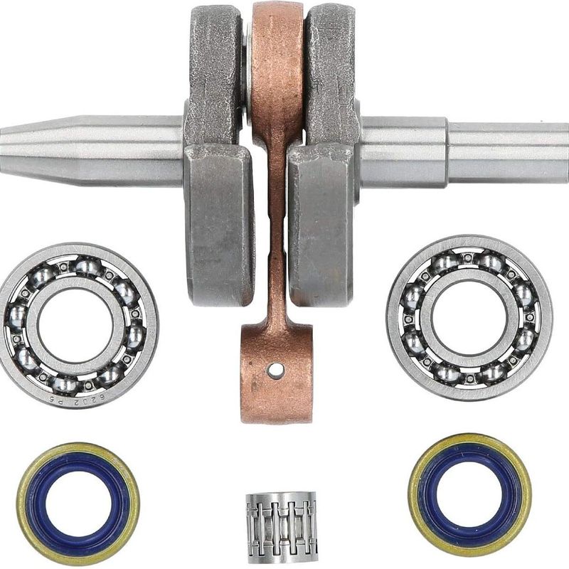 Kurbelwelle Und Pleuelstange, Wellendichtungen, Lager Kompatibel Mit Husqvarna 61 66 266 268 272