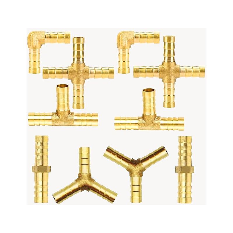 Messingverschraubung, 8-mm-schnellanschluss Für Druckluft