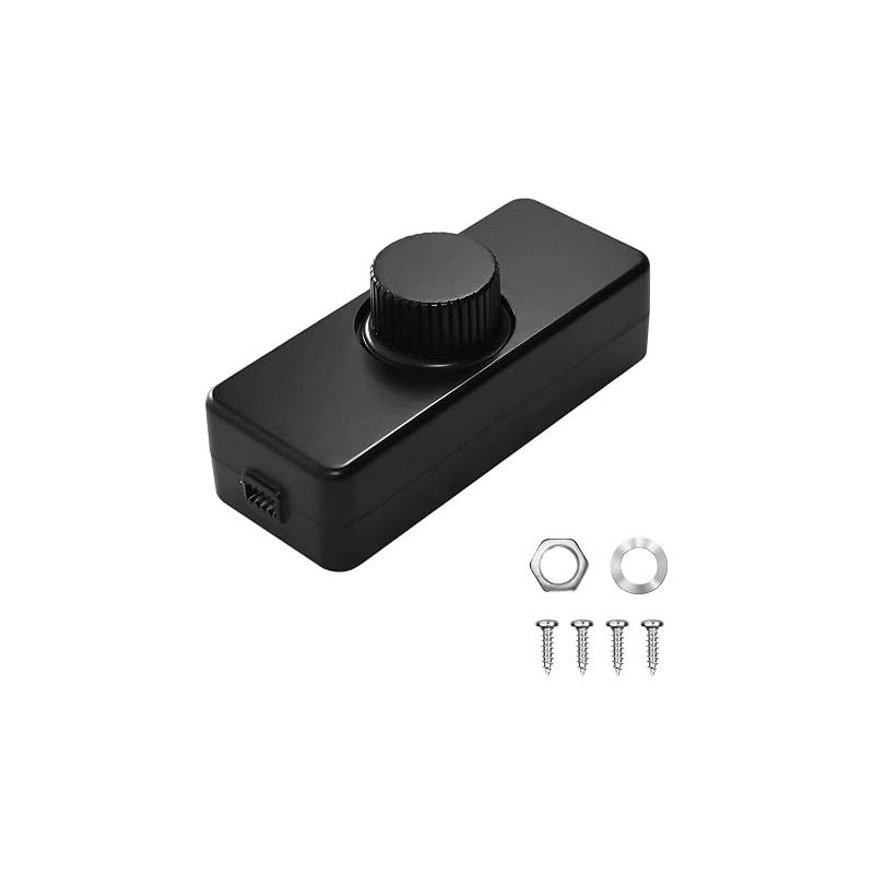 Led-lichtdimmer-schalter (220–240 V/50 Hz) Mit Stufenloser Drehverstellung (3–100 W), Kompatibel Mit Dimmbaren Leds Und 230-v-glühbirnen Für Die Innenbeleuchtung