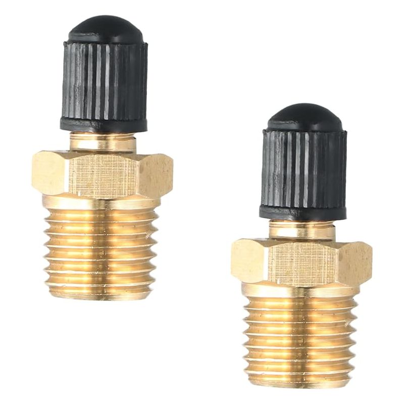 Messing-füllventil, 1/4" Messing-kompressorventile Für Autoreifen, Tankfüllventil Für Kompressoren An Pkw Und Lkw