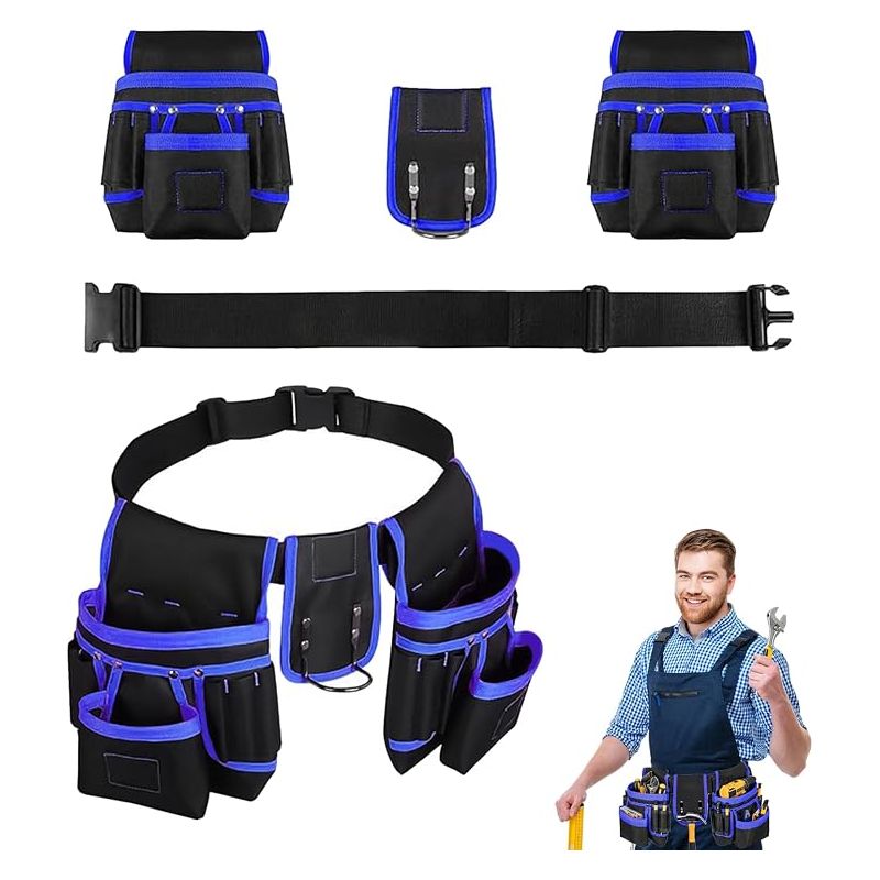 Magnetischer Werkzeuggürtel, Schwarz-blau