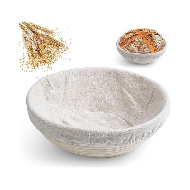 Runder Gärkorb, Gärkorb Aus Rattan, Brotkorb