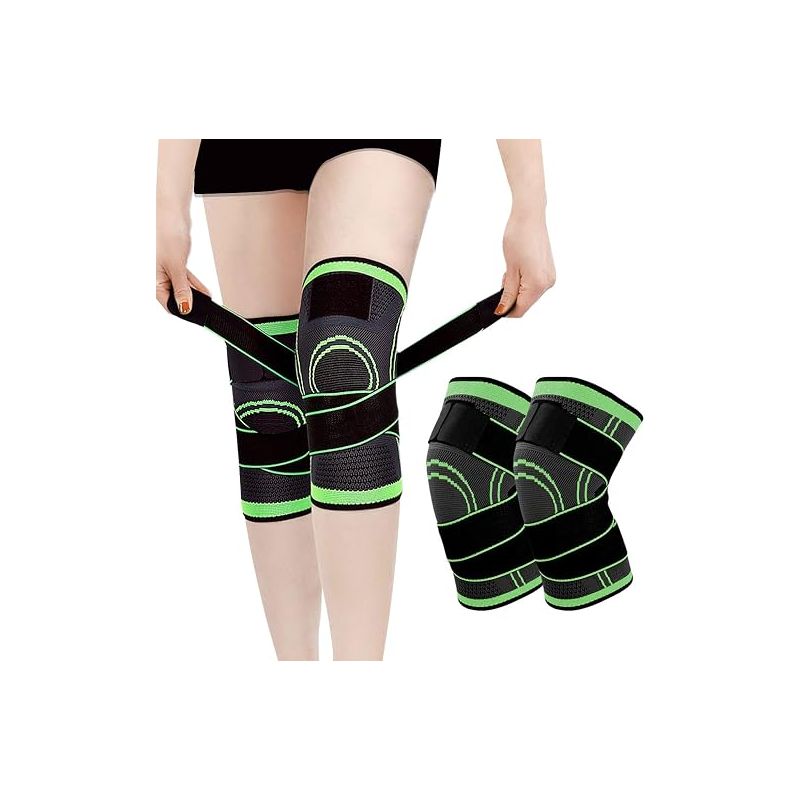 Sport-kniebandage, Kniescheiben- Und Bandkompressionsbandage Bei Meniskusrissen Und Kniearthrose, Unisex, Größe L
