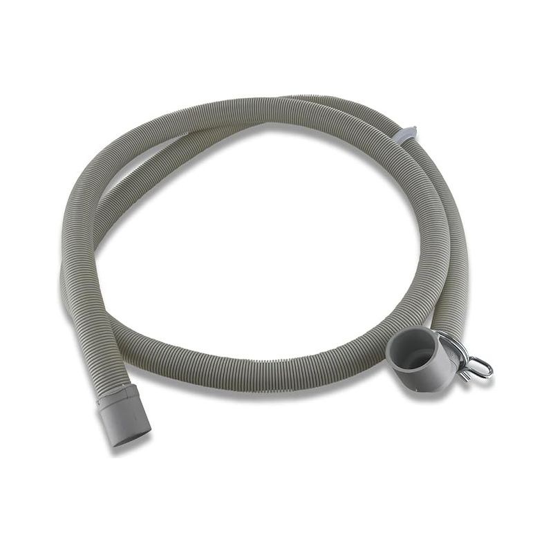 Ablaufschlauch 1,8 M 30/20 Mm Ø Abgewinkelt / Gerade Universal Geeignet Für Geschirrspüler Und Waschmaschine V11