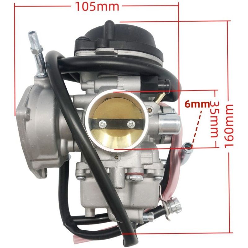 Vergaser + Einlasssammler Kompatible Mit Road Star Xv1700 Xv1600 4wm-14101-03-00 4wm-14101-03-00, 4wm-14101-13-004