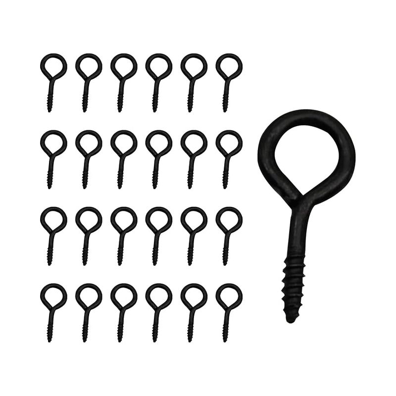 Schwarze Ösenschrauben Für Schmuck, Bastelarbeiten, Bilderrahmen Und Weihnachtsdekoration