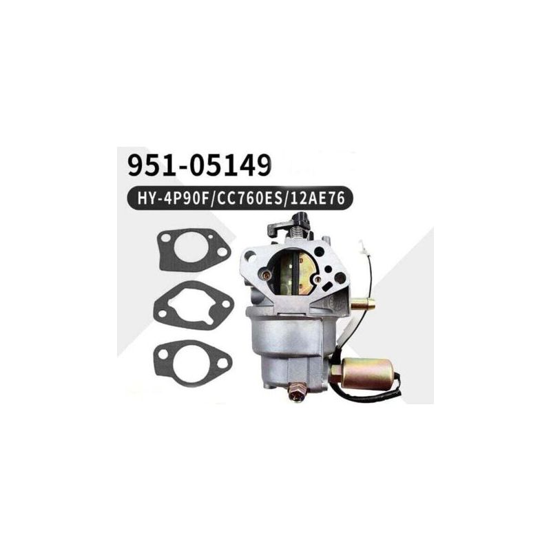 Vergaser Für Mtd 951-05149 Hy-4p90f Cc760es 12ae76ju. Vergaserdichtung Kompatibel Mit Mtd 951-05149.
