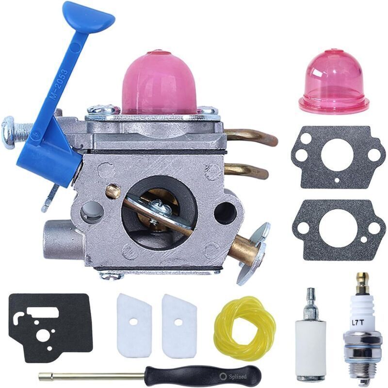 Vergaser-reparatursatz Für Husqvarna 128r, 128c, 128l – Vergaserdichtung, Einstellwerkzeug, Luftfilter, Zündkerze – 11-in-1-set