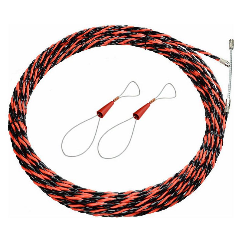 50 M Einziehband Für Elektriker – 5 Mm Durchmesser – Einziehbares Einziehband Für Elektrokabel Und Verlängerungskabel – Inhhub