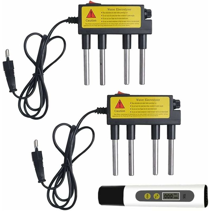 Inhhub Wasserelektrolyse-tester, Leichtes, Tragbares Messgerät Zur Beurteilung Der Qualität Von Elektrolysiertem Wasser. - Inhhub