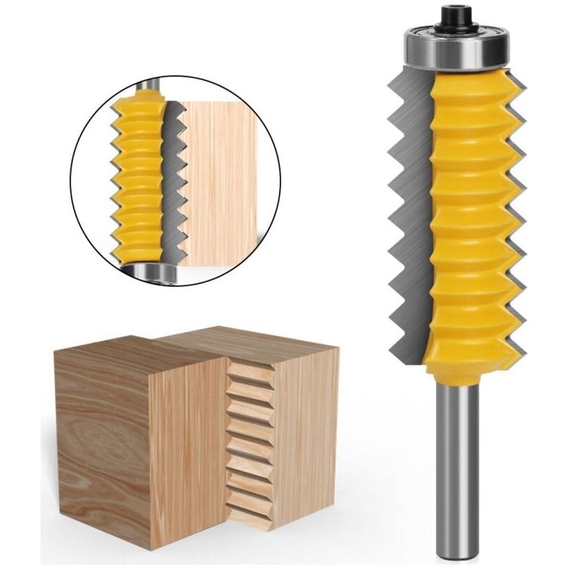 Inhhub 8-mm-v-nutfräser Für Erhabene Paneele (größe: 8 X 25 X 55 Mm) - Inhhub
