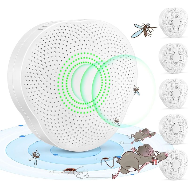 Mäuseabwehrgerät, Ultraschall-mäuseabwehrgerät, Ultraschall-schädlingsbekämpfung, Ultraschall-schädlingsbekämpfer Mit Led, Steckdosen-mückenabwehrgerät Gegen Kakerlaken, Mäuse Und Fliegen