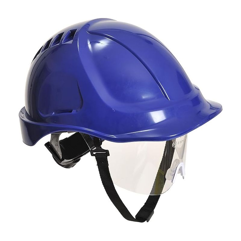 Pw54 Elektrikerhelm Mit Einziehbarem Visier
