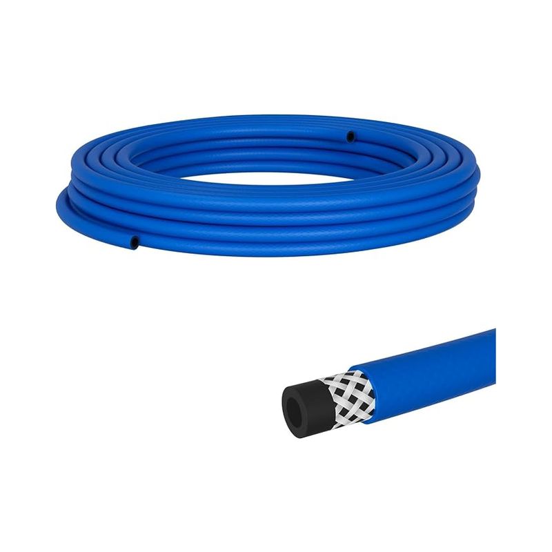 Druckluftschlauch 13 Mm Flexibel, Abriebfest Und Gewebeverstärkt, Druckluft-, Wasser- Und Pvc-schlauch Bis 20 Bar