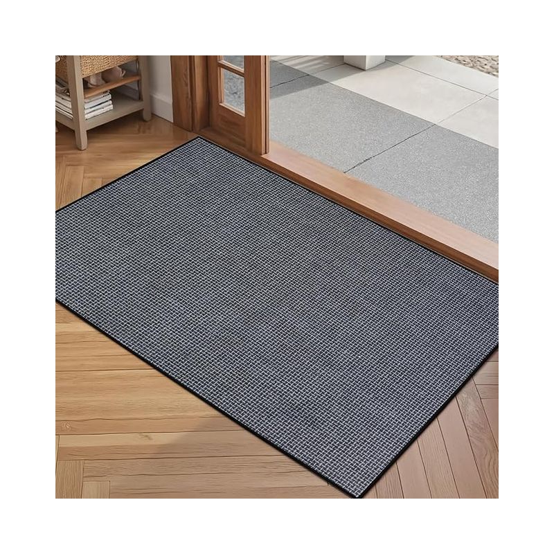 Fußmatte Für Den Innenbereich, 60 X 90 Cm, Eingangsmatte, Fußmatten, Teppich Für Drinnen Und Draußen, Schlafzimmer, Küche, Eingangsbereich, Flur (grau)