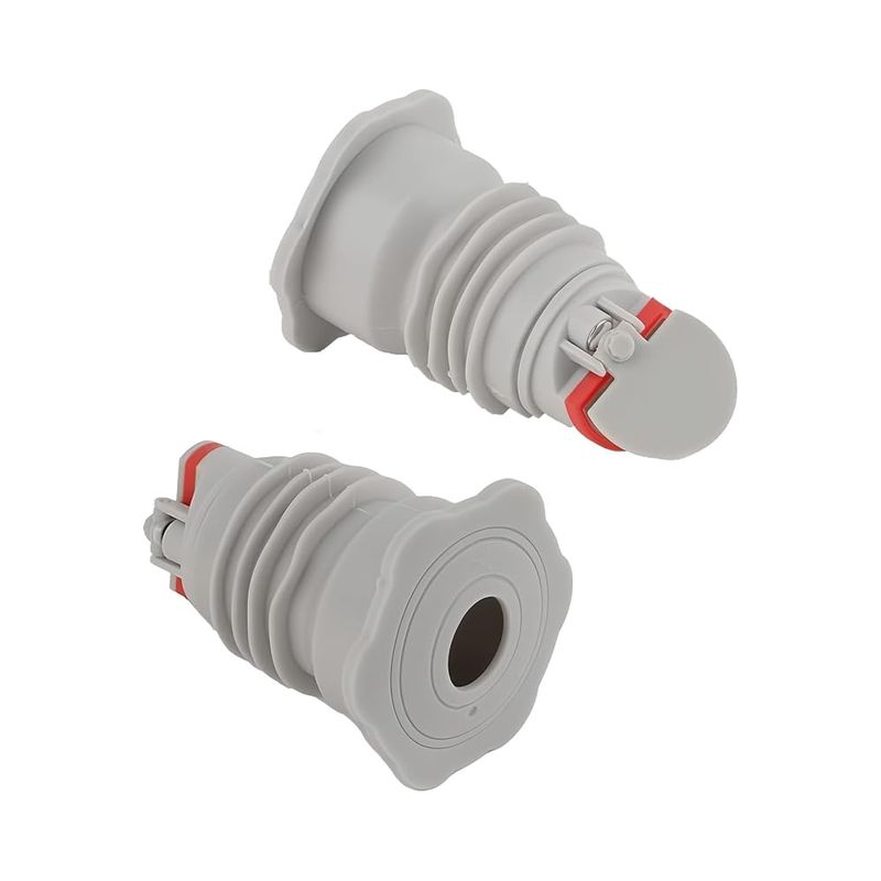 Dichtungen Für Waschmaschinenablaufschläuche 50-55 Mm, Pvc 50 Geruchsdichtes Ventil Wasserdichte Silikon-automatik-abdichtungsabdeckung Schutz Vor Gerüchen Und Fremdkörpern