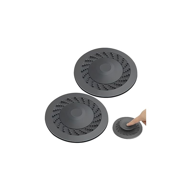 Universeller Filterablaufdeckel Für Spüle, Waschbecken, Badewanne, Grau