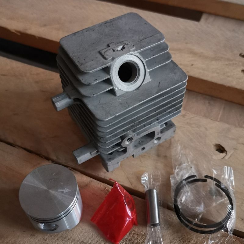 Zylinder Fs85 Fs75 Fs80 Fc75 Fc85 Fr85 Ht70 Ht75 (34 Mm), Zylinderdurchmesser 34 Mm, Inklusive Kolbenringe, Zur Verwendung In Stihl Freischneidern Und Heckenscheren.