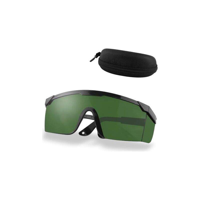 Ipl-schutzbrille Mit 2,5 Mm Dicken Gläsern, Laserschutz (200–2000 Nm), Antibeschlag, Uv400-filterung, Od4+, Für Bräunung Und Haarentfernung, Optimaler Augenschutz – Arcan