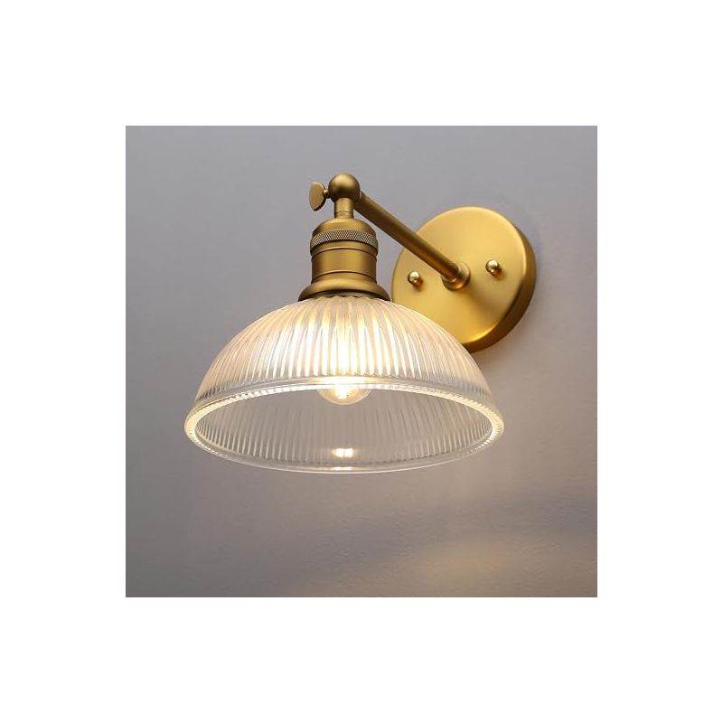 Pathson Wandleuchte Mit Kabel, Vintage-stil, E27-glasfassung, Für Den Innenbereich