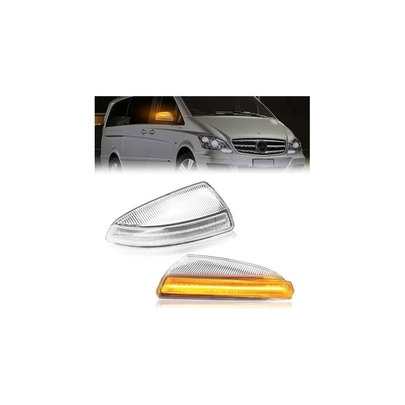 Led-seitenblinker Für Viano Bus W639, Vito Mixto Box W639, C-klasse Limousine W204, C-klasse T-modell S204, Ml-klasse, Seitenblinker