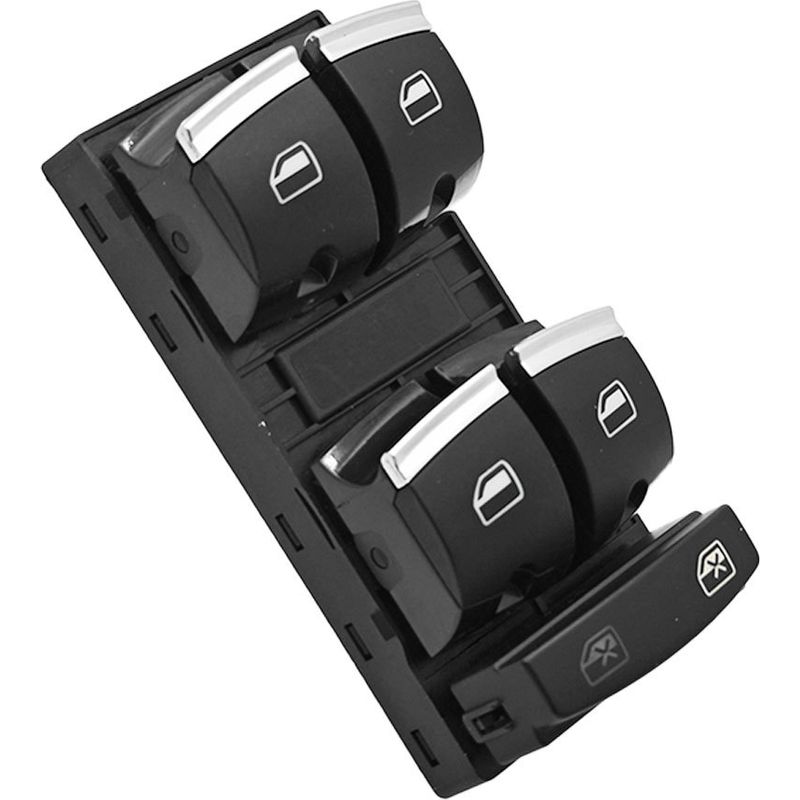 4f0959851h Druckknopfschalter Für Elektrische Fensterheber, Passend Für Audi A6, A3 Und Q7, Steuert Das Heben Und Senken Der Elektrischen Fensterheber.