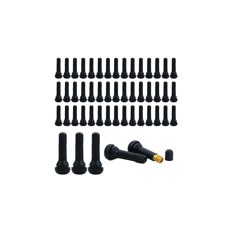 Tr414 Autoreifenventile, Schlauchlose Gummi-vakuumreifen, Geeignet Für Autos, Motorräder, Fahrräder Usw. Schwarz