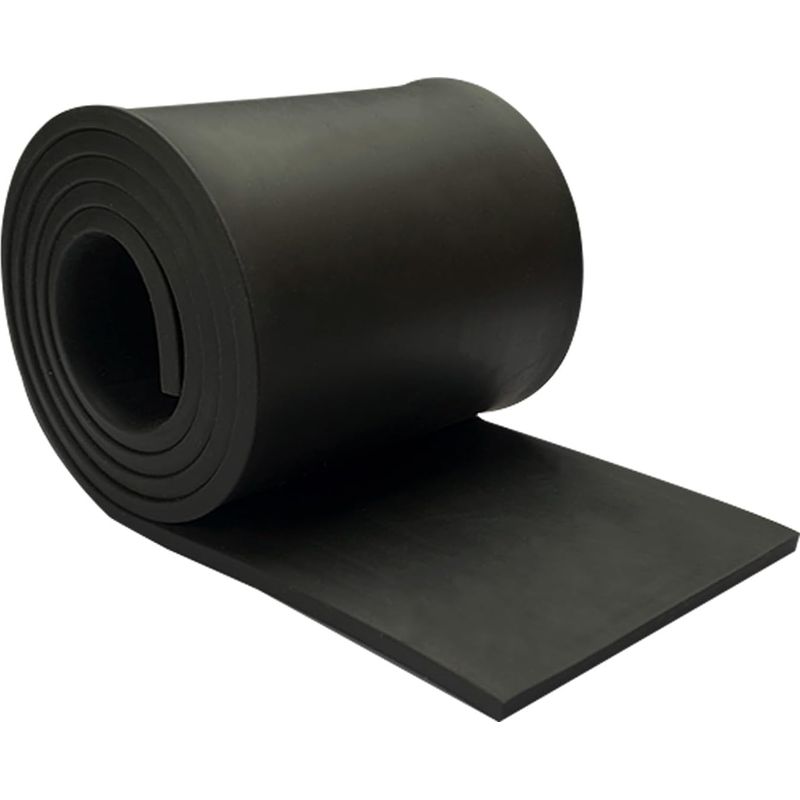 Mm Gummimatte, 10 Cm X 1 M Gummistreifen, Rutschfeste Gummimatte, Stoßdämpfend, Rutschfest Für Garage, Keller, Industrie (100 X 5 Mm)