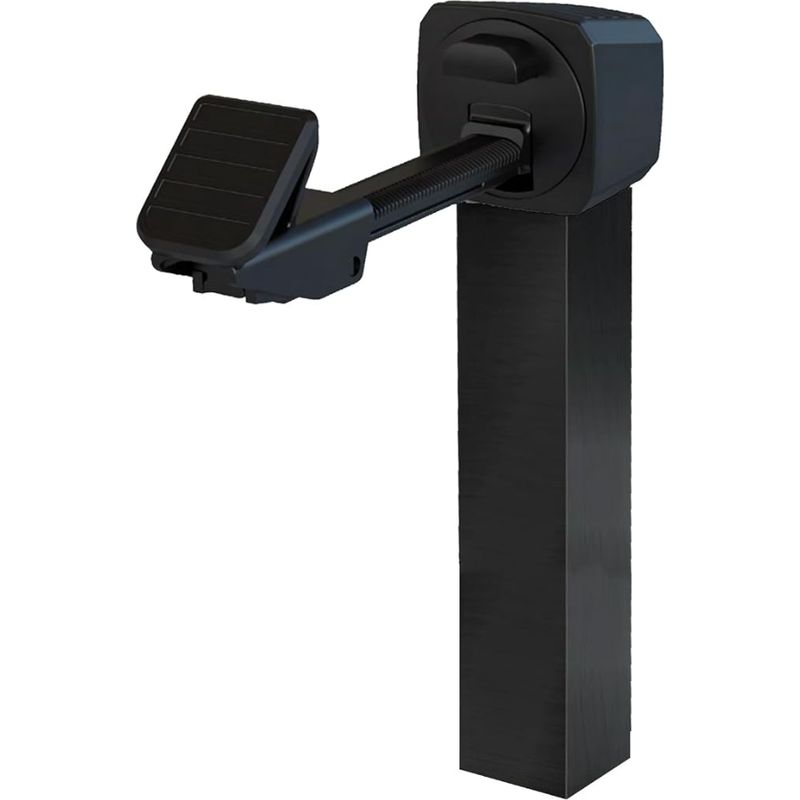 Schwenktorstopper Und -rohr 360° – Verbundwerkstoff Und Aluminium – Höhe 250 Mm – Wandstärke 30 Bis 100 Mm