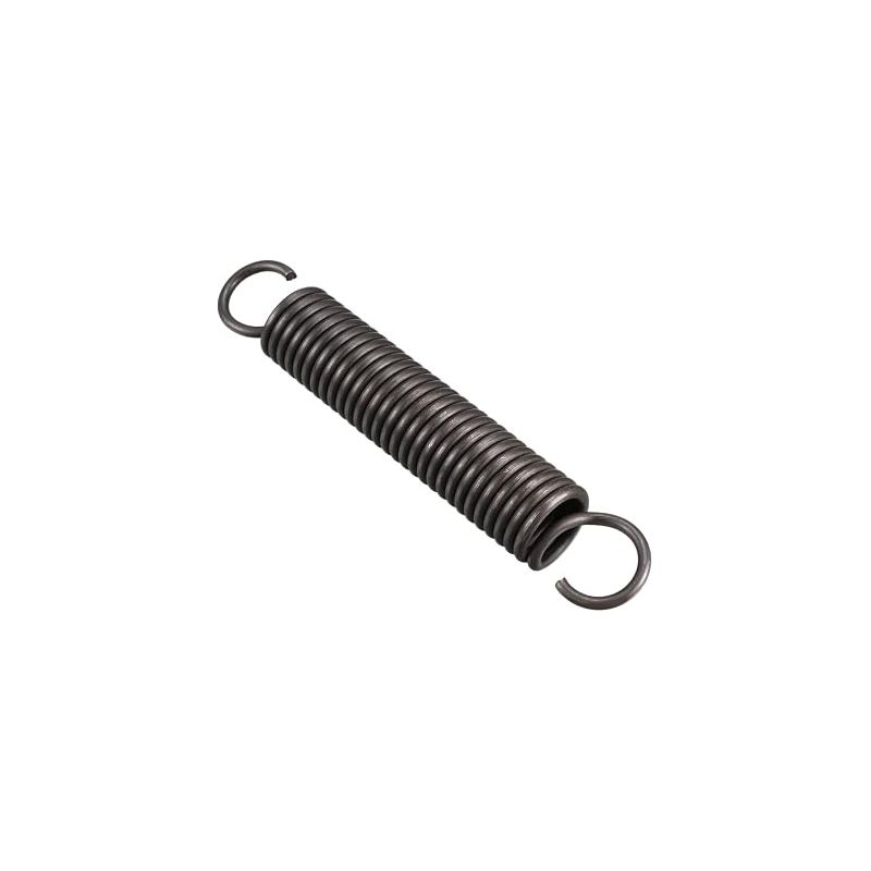 110 Mm Freie Länge Doppelhaken-zugfeder Metall-zugfeder Für Industriemaschinen, [schwarz]